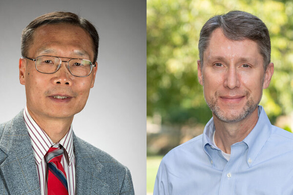 Headshots of Danny Chen and Joshua Shrout.